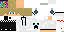Minecraft skin texture, 64x32 legacy pixels