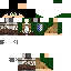 Minecraft skin texture, 64x64 pixels