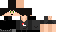 Minecraft skin texture, 64x32 legacy pixels