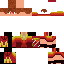 Minecraft skin texture, 64x64 pixels