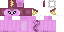 Minecraft skin texture, 64x32 legacy pixels