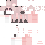Minecraft skin texture, 64x64 pixels