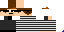 Minecraft skin texture, 64x32 legacy pixels