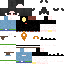 Minecraft skin texture, 64x64 pixels