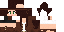 Minecraft skin texture, 64x32 legacy pixels