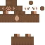 Minecraft skin texture, 64x64 pixels