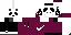 Minecraft skin texture, 64x32 legacy pixels