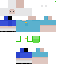 Minecraft skin texture, 64x64 pixels