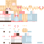 Minecraft skin texture, 64x64 pixels