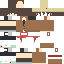 Minecraft skin texture, 64x64 pixels