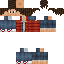 Minecraft skin texture, 64x64 pixels