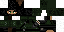 Minecraft skin texture, 64x32 legacy pixels