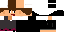Minecraft skin texture, 64x32 legacy pixels