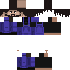 Minecraft skin texture, 64x64 pixels