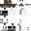 Minecraft skin texture, 64x64 pixels