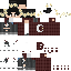 Minecraft skin texture, 64x64 pixels