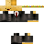 Minecraft skin texture, 64x64 pixels