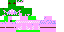 Minecraft skin texture, 64x32 legacy pixels