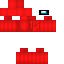 Minecraft skin texture, 64x64 pixels