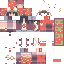 Minecraft skin texture, 64x64 pixels