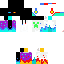Minecraft skin texture, 64x64 pixels
