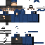 Minecraft skin texture, 64x64 pixels