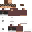 Minecraft skin texture, 64x64 pixels