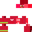 Minecraft skin texture, 64x64 pixels
