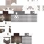 Gray Minecraft skin texture, 64x64 pixels