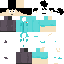 Minecraft skin texture, 64x64 pixels