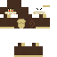 Minecraft skin texture, 64x64 pixels