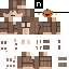 Minecraft skin texture, 64x64 pixels