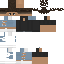Minecraft skin texture, 64x64 pixels