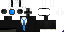 Minecraft skin texture, 64x32 legacy pixels