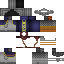 Minecraft skin texture, 64x64 pixels