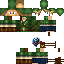 Minecraft skin texture, 64x64 pixels