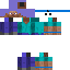 Minecraft skin texture, 64x64 pixels