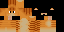 Minecraft skin texture, 64x32 legacy pixels