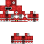 Minecraft skin texture, 64x64 pixels
