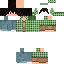 Minecraft skin texture, 64x64 pixels