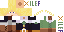 Minecraft skin texture, 64x32 legacy pixels