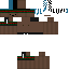 Minecraft skin texture, 64x64 pixels
