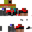 Minecraft skin texture, 64x64 pixels