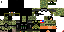 Minecraft skin texture, 64x32 legacy pixels