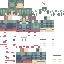 Minecraft skin texture, 64x64 pixels