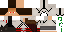 Minecraft skin texture, 64x32 legacy pixels