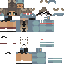 Minecraft skin texture, 64x64 pixels