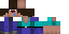 Minecraft skin texture, 64x32 legacy pixels