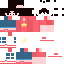 Minecraft skin texture, 64x64 pixels