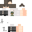 Minecraft skin texture, 64x64 pixels